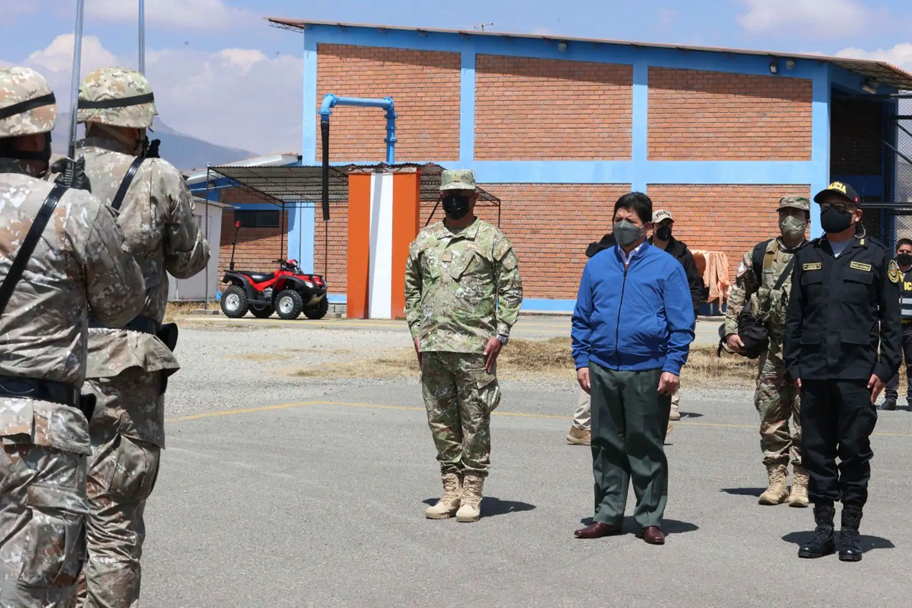 Presidente Pedro Castillo lllega a la región Apurímac para seguir trabajando por los pueblos más olvidados del país, esta vez me dirije al centro poblado de Moyabamba del distrito de Santa María de Chicmo para continuar promoviendo el trabajo de los agricultores.
Foto: ANDINA/ Prensa Presidencia
