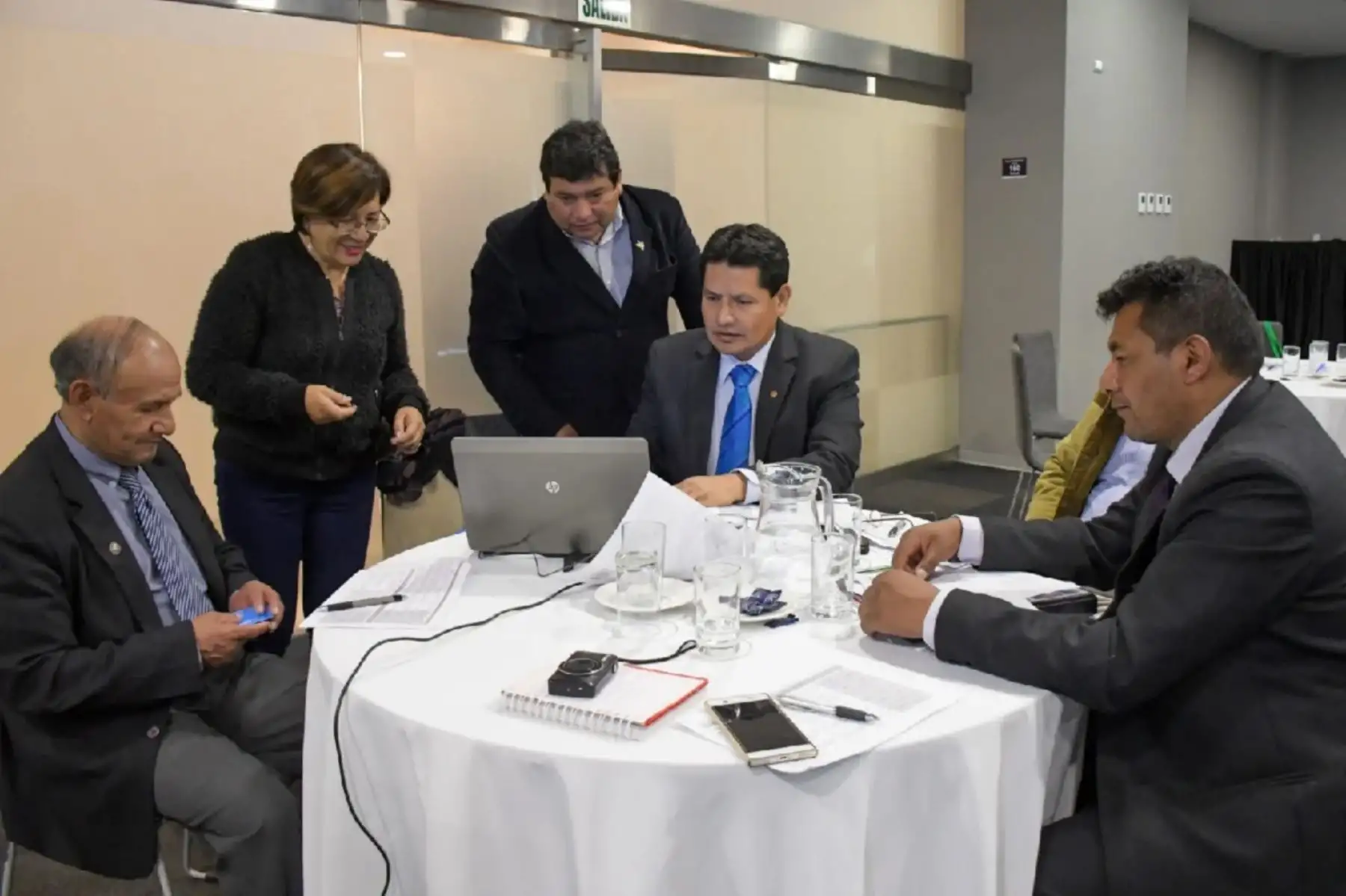 Elección de representantes de Consejo de Usuarios ante la Sunass. Foto: Cortesía.