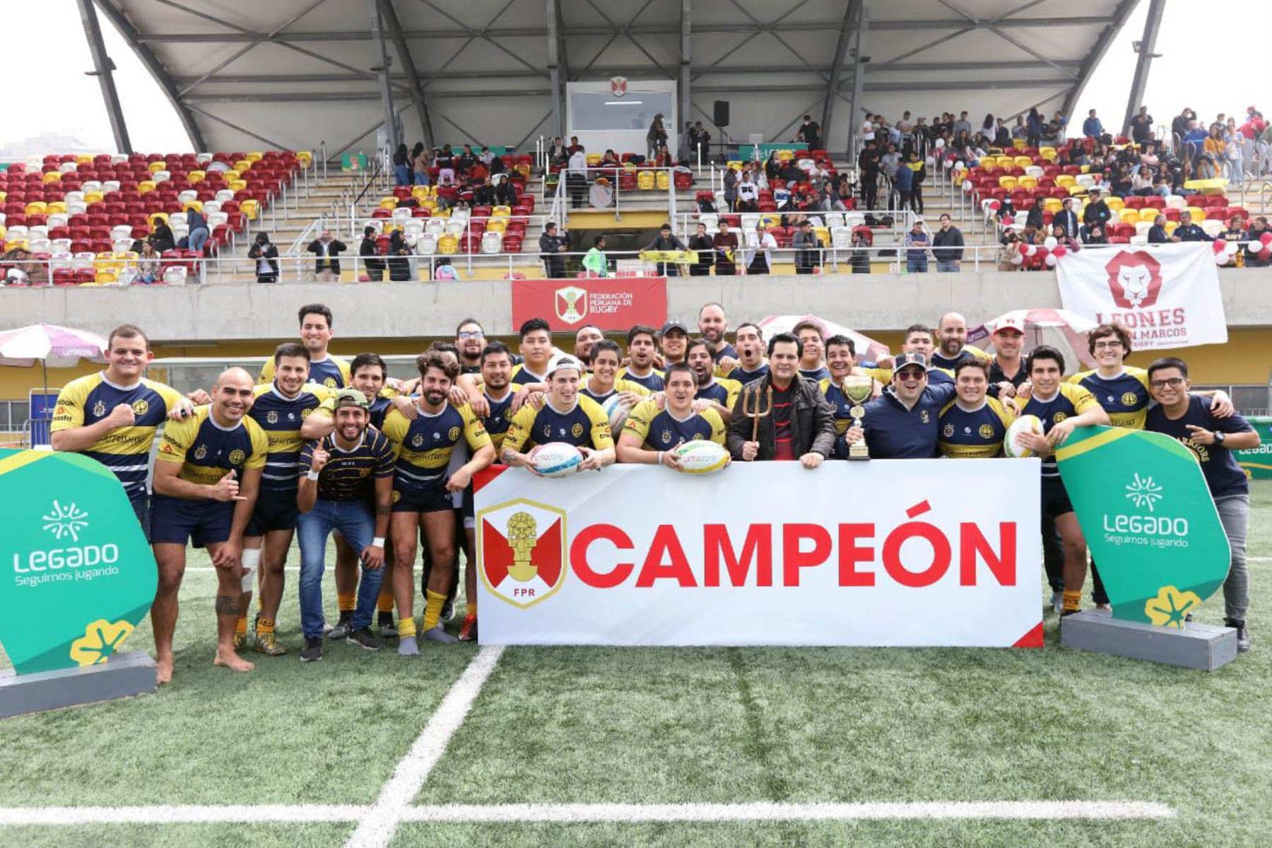 El Navy Warriors CENAV se coronó campeón del Torneo Metropolitano de Rugby