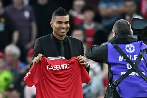 Casemiro ya firmó por el Manchester United hasta el 2026
