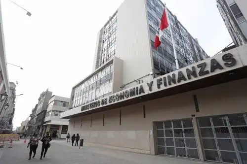 Sede del Ministerio de Economía y Finanzas (MEF). ANDINA.