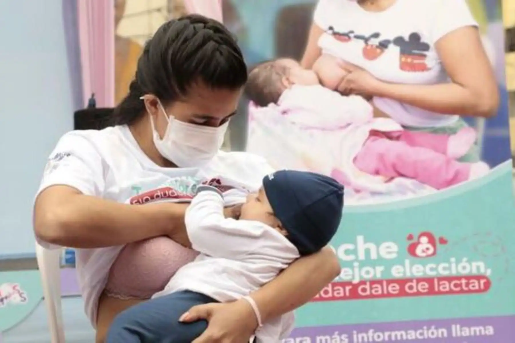 El mejor alimento para el bebé es la leche materna. Foto: ANDINA/difusión.