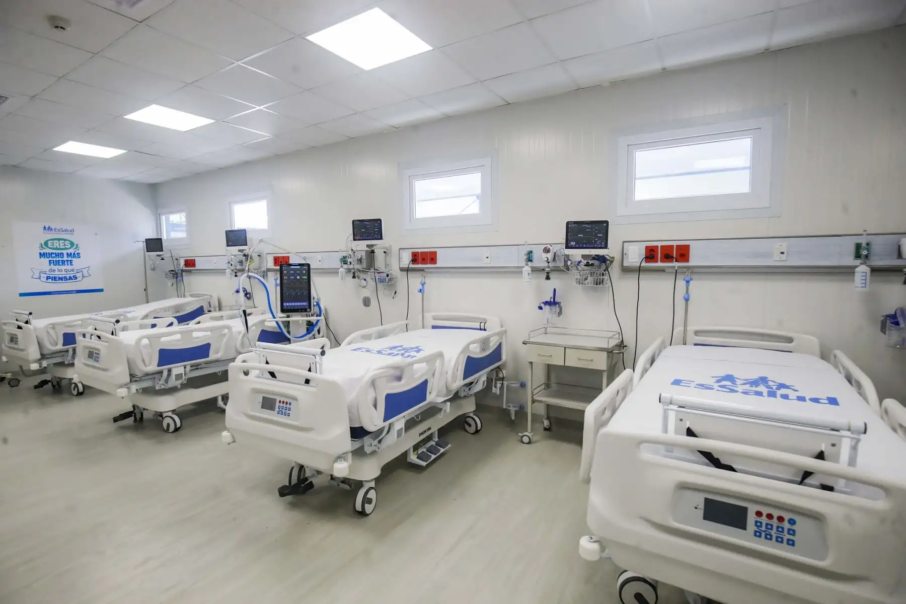 Presidente de la República, Pedro Castillo, inaugura el Hospital Bicentenario Chao de EsSalud, en la región La Libertad.
Foto: ANDINA/Prensa Presidencia