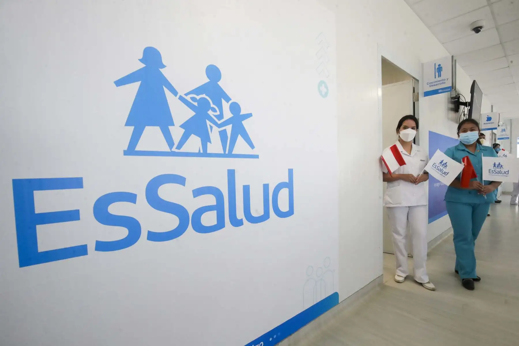 Presidente de la República, Pedro Castillo, inaugura el Hospital Bicentenario Chao de EsSalud, en la región La Libertad.
Foto: ANDINA/Prensa Presidencia