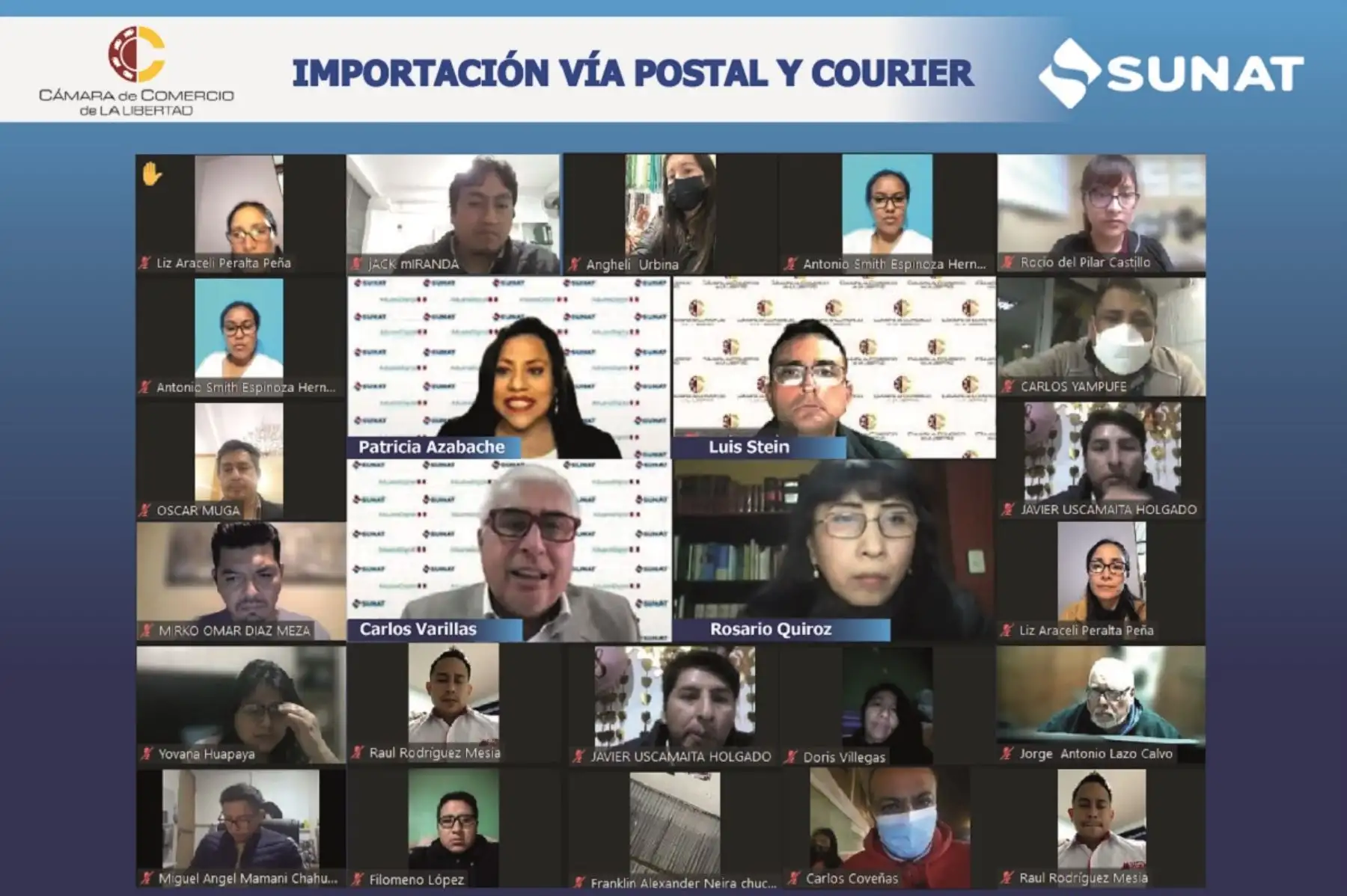 Charlas virtuales de la Sunat sobre temas aduaneros y tributarios. Foto: cortesía.