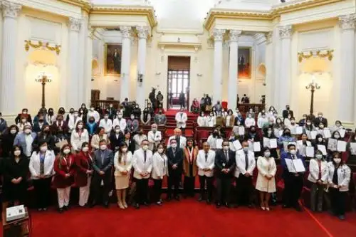 El foro “Los bancos de leche humana: estrategia para la reducción de la morbimortalidad neonatal”, se organizó en el Congreso de la República, por la Semana de la Lactancia Materna. ANDINA/ Minsa