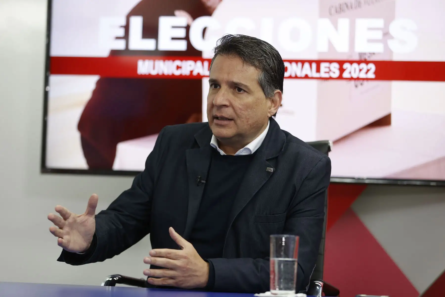 Entrevista al candidato a la alcaldía de Lima por Alianza Para el Progreso, Omar Chehade, En exclusiva para el canal omline de la Agencia Andina.
Foto: ANDINA/Melina Mejía