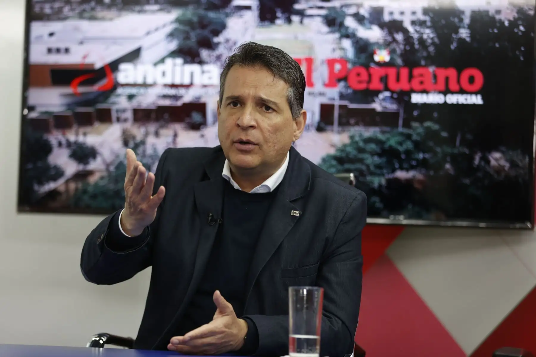Entrevista al candidato a la alcaldía de Lima por Alianza Para el Progreso, Omar Chehade, En exclusiva para el canal online de la Agencia Andina.
Foto: ANDINA/Melina Mejía