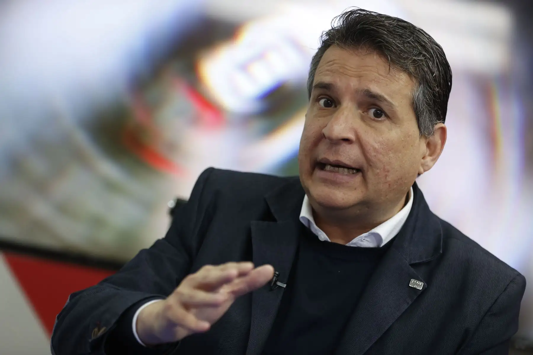 Candidato de APP a la Alcaldía de Lima, Omar Chehade. ANDINA/Melina Mejía