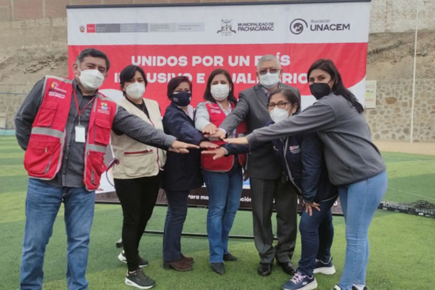 Este resultado se logró gracias la labor conjunta entre el referido municipio, la Asociación UNACEM y la Diris Lima Sur. ANDINA/ Minsa