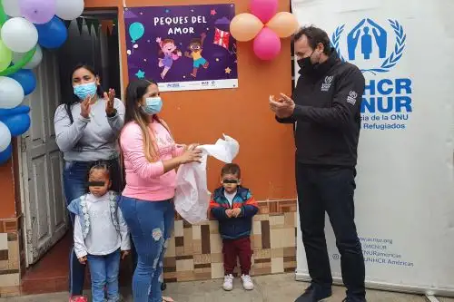 Acnur y socios locales en Trujillo inauguraron la casa cuna Los peques del amor. Foto: ANDINA/Difusión