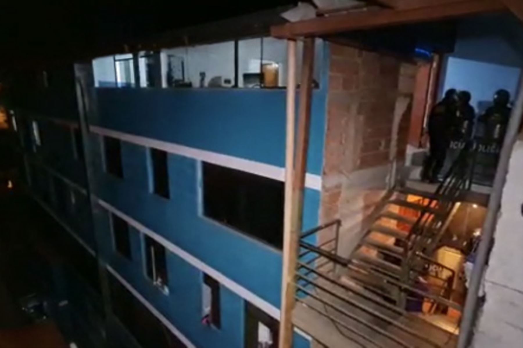En este complejo habitacional del Cusco residían ciudadanos extranjeros de nacionalidad venezolana. Foto: ANDINA/Difusión