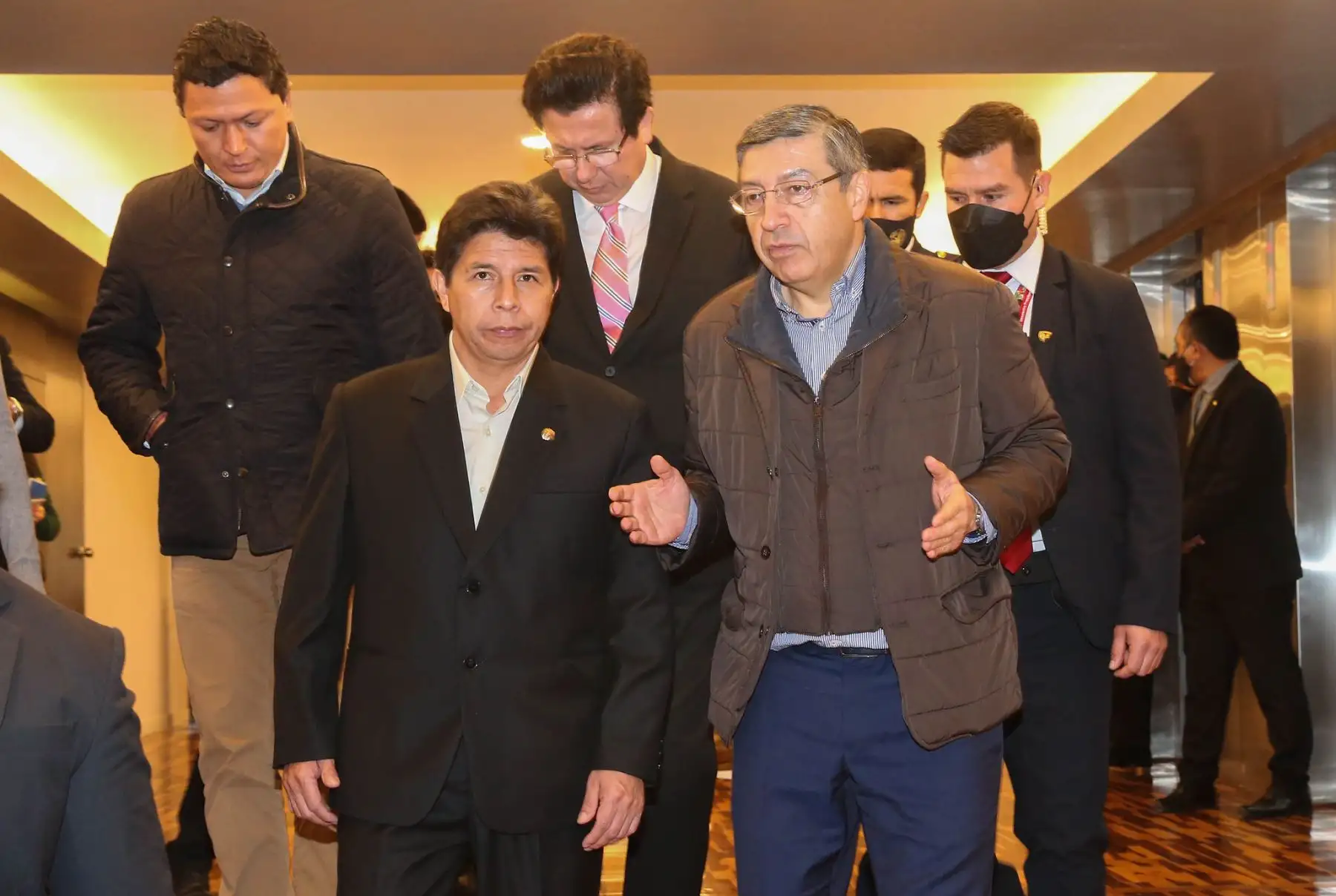 Presidente de Perú, Pedro Castillo visitó sede de la Secretaría General de la Comunidad Andina.
Foto: ANDINA/Prensa Presidencia