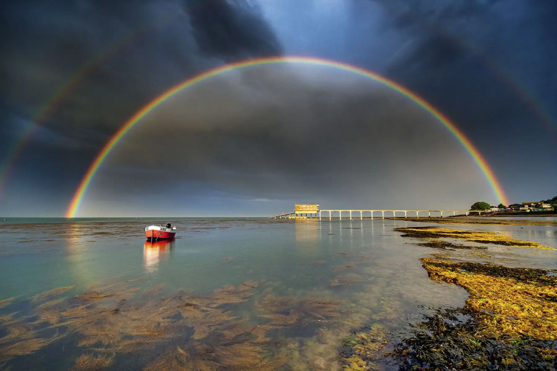 Aquí les mostramos la seleccion de las fotografías finalistas y ganadoras del premio anual Fotógrafo meteorológico del año 2022 de la Royal Meteorological Society, en asociación con AccuWeather. Foto: RMetS/Difusión