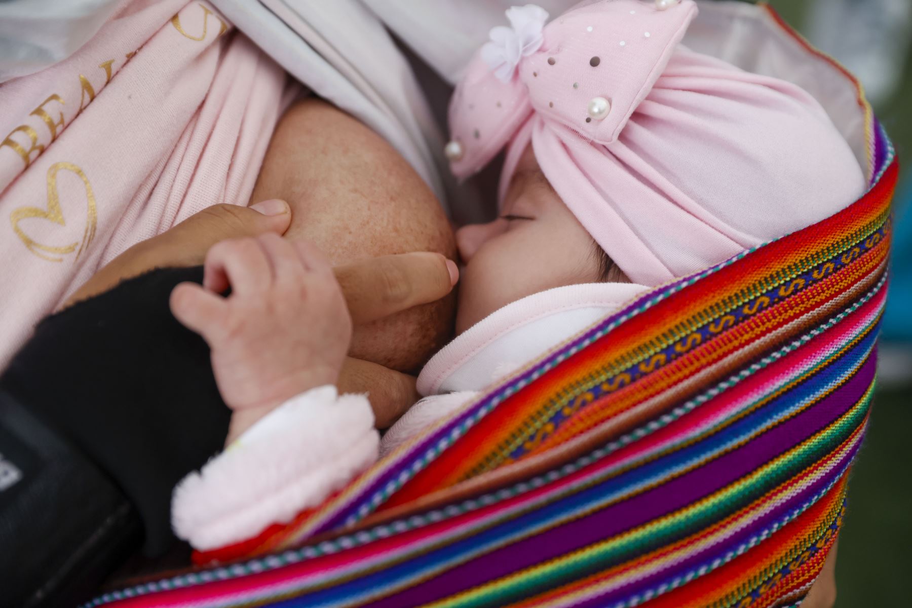 En el marco de la Semana de La Lactancia Materna el Ministerio de Salud premio al bebé mamoncito 2022. Foto: ANDINA/Carla Patiño