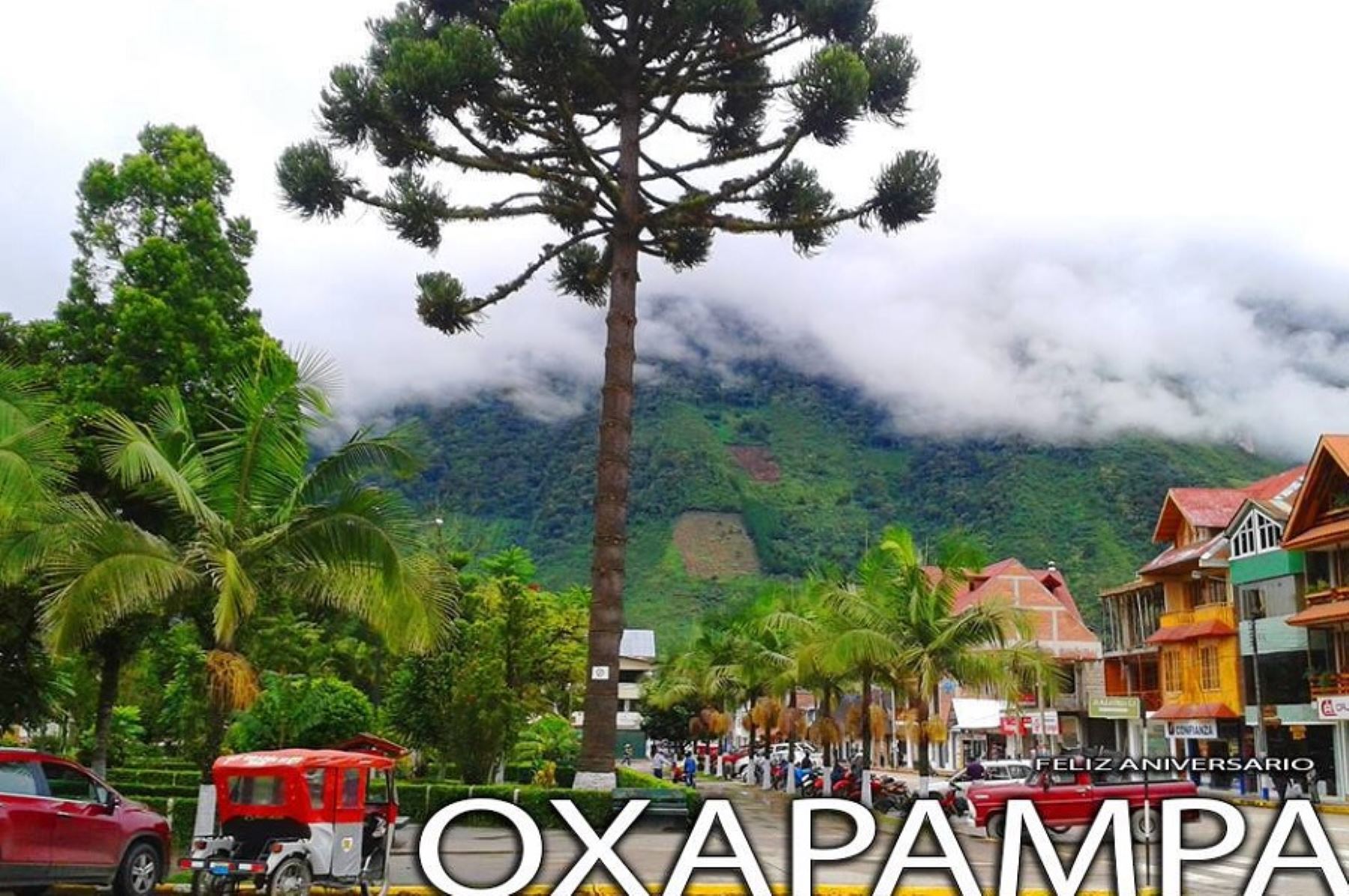 Este martes 30 de agosto, la ciudad de Oxapampa celebrará su 131 aniversario de fundación y la festividad central en honor a su patrona Santa Rosa de Lima