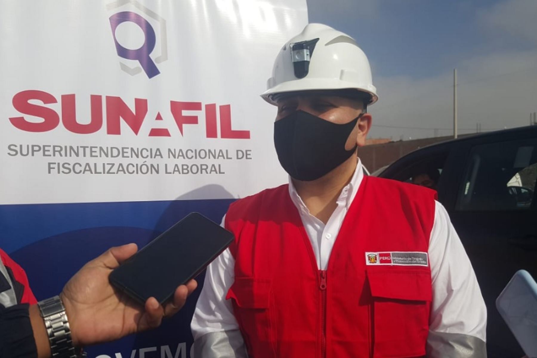 Alejandro Salas, ministro de Trabajo y Promoción del Empleo, está en Tacna. Foto: ANDINA/difusión.