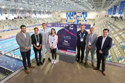 Hoy se inicia el Mundial Junior de Natación Lima 2022  en el Centro Acuático de Legado Videna