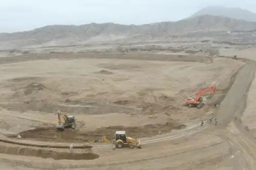 El relleno sanitario y planta de valorización de residuos orgánicos del distrito de Nuevo Chimbote, región Áncash, beneficiará a más de 143,000 habitantes. Foto: Minam