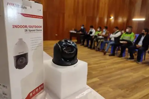 Se espera que a más tardar en 45 días se culmine la instalación de las cámaras de videovigilancia y ya estén operativas.