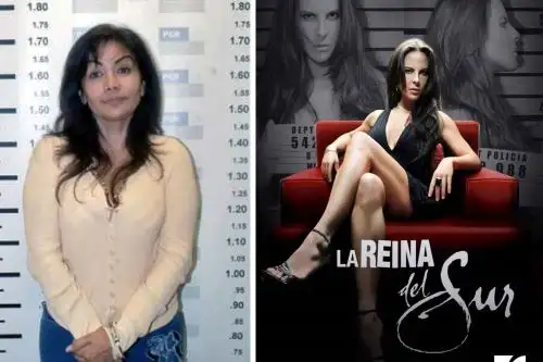 La serie está basada en la novela del escritor español Arturo Pérez-Reverte, titulada La Reina del Sur (2002), que versa sobre una mexicana relacionada con capos del narcotráfico. Foto: Composición con fotos de AFP y Netflix