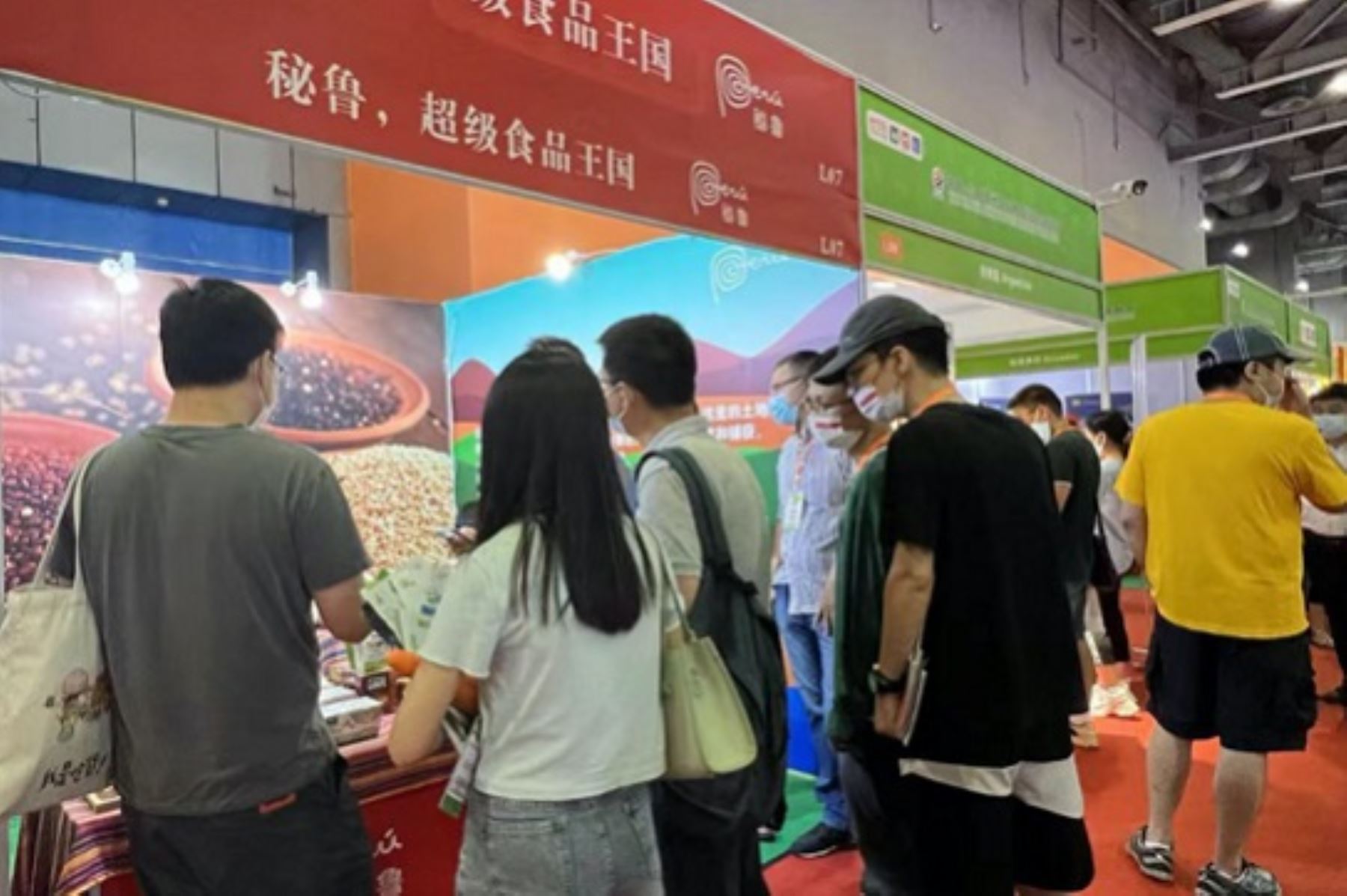 IV Feria Internacional de Productos Agrícolas de Guangzhou, en China. Foto: Cortesía.