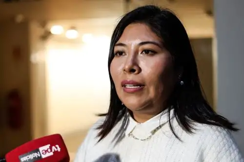 Extitular del Consejo de Ministros, Betssy Chavez. Foto: ANDINA