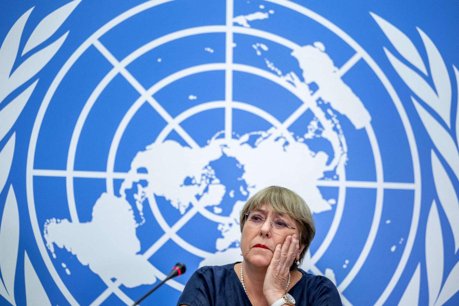 Bachelet estaba decidida a divulgar el informe pese a la intensa presión de Pekín. Foto: AFP