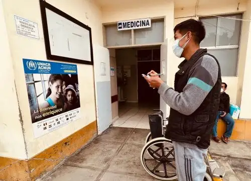 Acnur inaugura 16 módulos de emergencia en establecimientos de salud de Trujillo, región La Libertad. ANDINA/Difusión