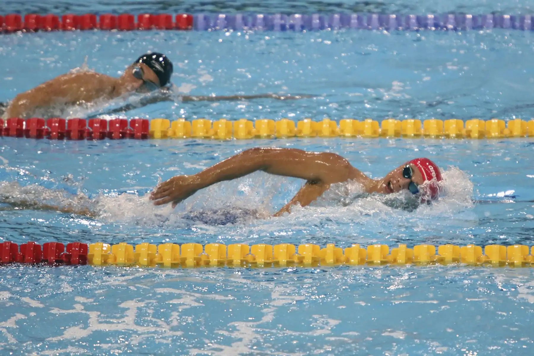 Nadadores dieron lo mejor para lograr meterse a las semifinales en el Campeonato Mundial Júnior de Natación Lima 2022. Foto: Legado