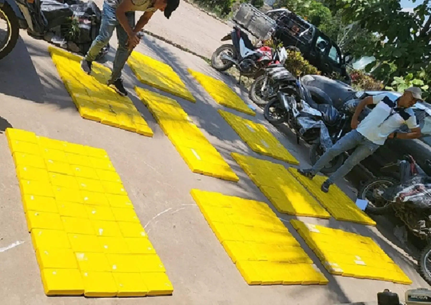 En solo una semana Policía Nacional decomisó más de una tonelada de droga y 780 kg de insumos químicos fiscalizados tras operativos ejecutados en tres regiones. ANDINA/Difusión