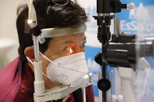 La Unidad de Glaucoma del Hospital Almenara atiende cada mes entre 400 a 500 pacientes con esta patología. Foto: ANDINA/EsSalud.