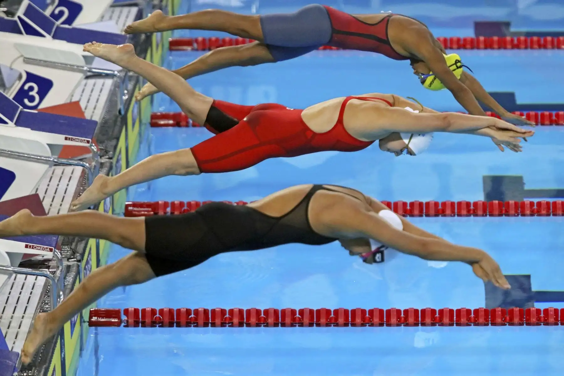 En la sede del Centro Acuático de Legado Videna se viene desarrollando el Mundial Junior de Natación Lima 2022 donde compiten más de 900 deportistas de 93 países, este torneo llega al Perú gracias al trabajo coordinado de Legado y la Federación Peruana de Natación. Foto: Legado