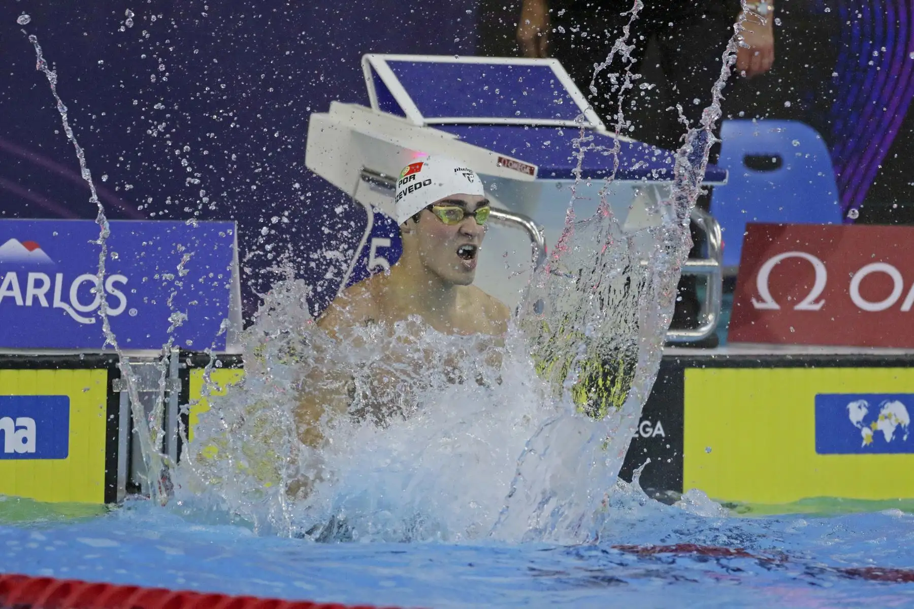 En la sede del Centro Acuático de Legado Videna se viene desarrollando el Mundial Junior de Natación Lima 2022 donde compiten más de 900 deportistas de 93 países, este torneo llega al Perú gracias al trabajo coordinado de Legado y la Federación Peruana de Natación. Foto: Legado