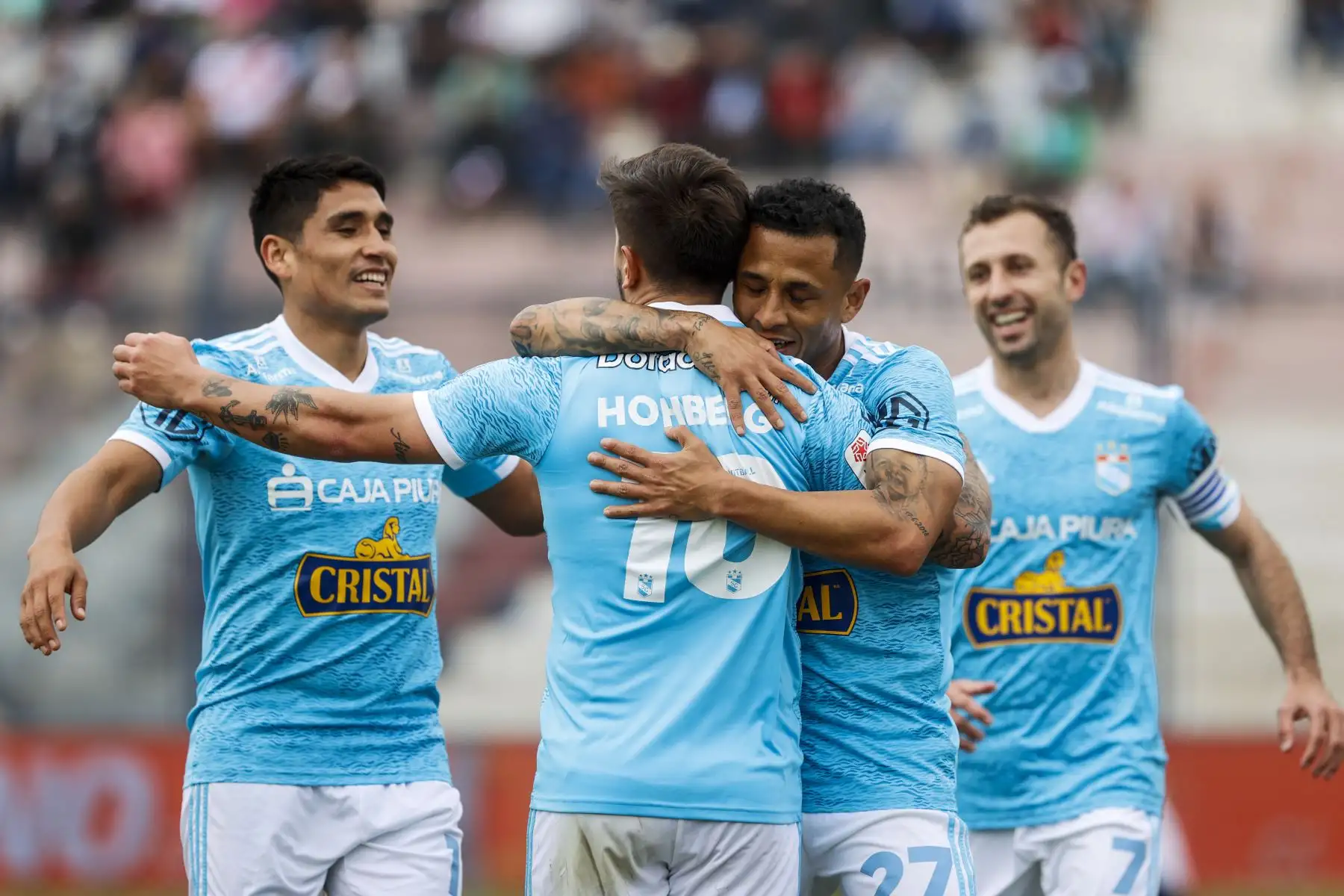 Sporting Cristal vence 3 a 0 a Deportivo Municipal en el estadio Elias Moreno de Villa El Salvador, en partido por la jornada 10 del Torneo Clausura. Foto: ANDINA/Carla Patiño