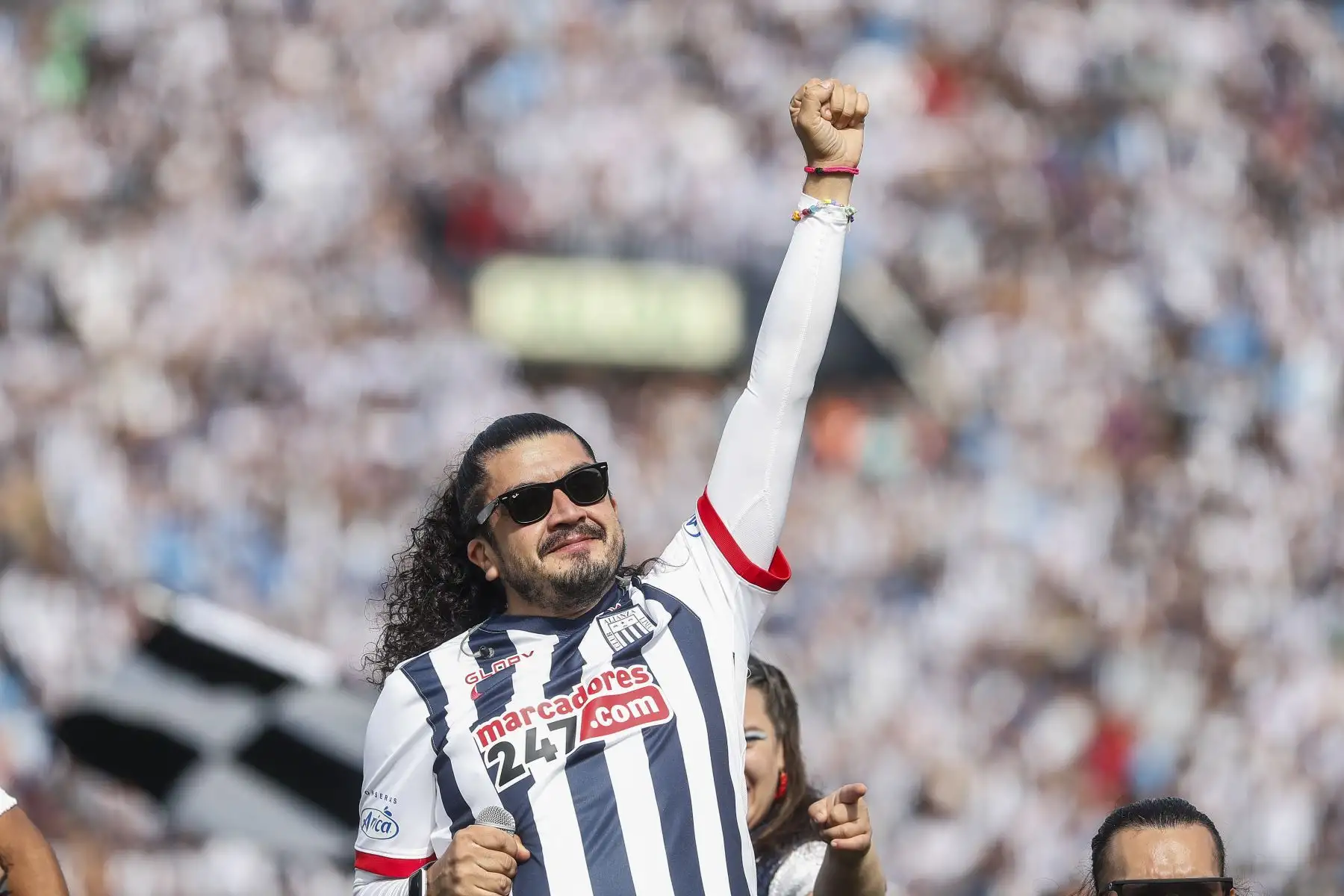 Imágenes previas al partido entre Alianza Lima y Universitario en el Estadio Alejandro Villanueva. Foto: ANDINA/Renato Pajuelo