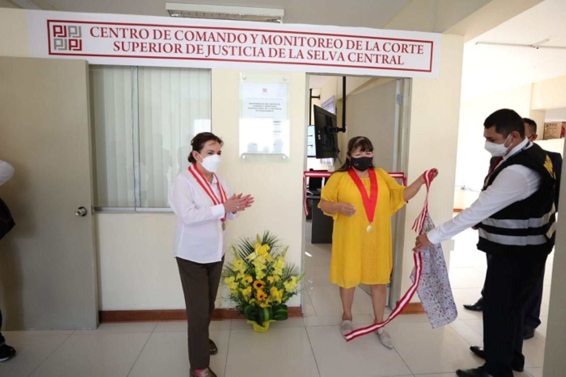 Mejora de justicia: PJ inauguró centro de comando y monitoreo en La Merced-Junín