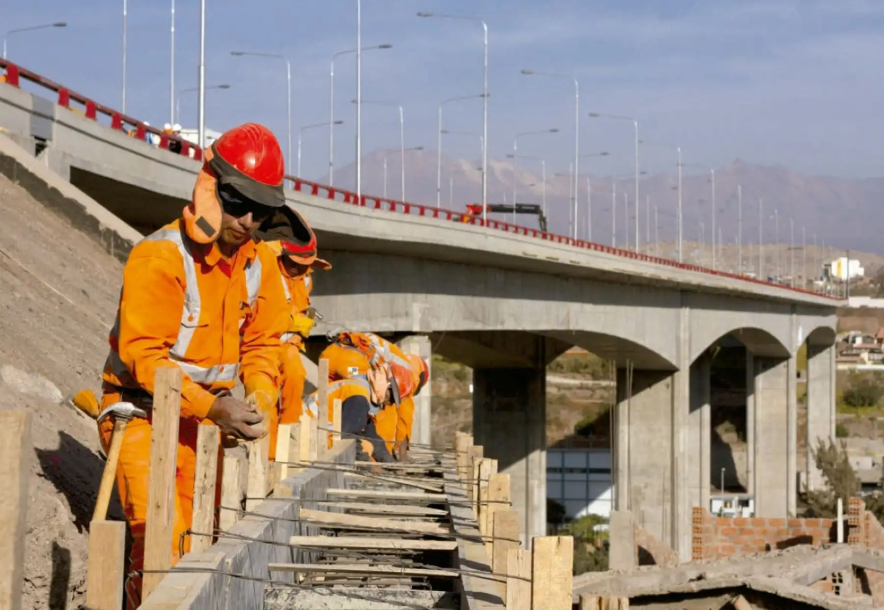 Recursos para el desarrollo de obras públicas. Foto: cortesía Minem.