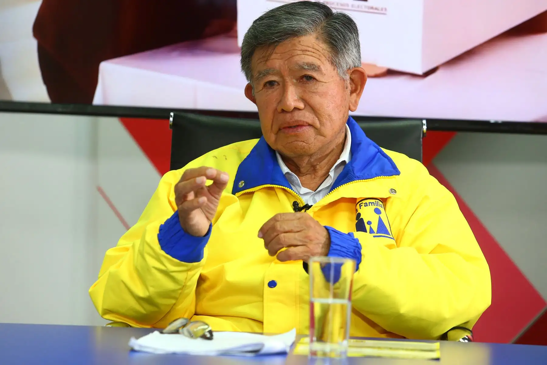 Entrevista a Nelson Chui, candidato al Gobierno Regional de Lima por Concertación para el Desarrollo Regional de Lima, transmitido por Andina Canal Online.
Foto: ANDINA/Eddy Ramos