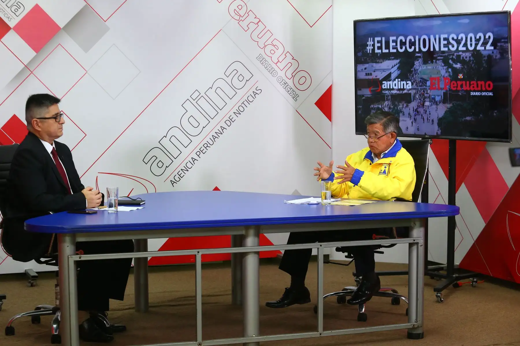 Entrevista a Nelson Chui, candidato al Gobierno Regional de Lima por Concertación para el Desarrollo Regional de Lima, transmitido por Andina Canal Online.
Foto: ANDINA/Eddy Ramos