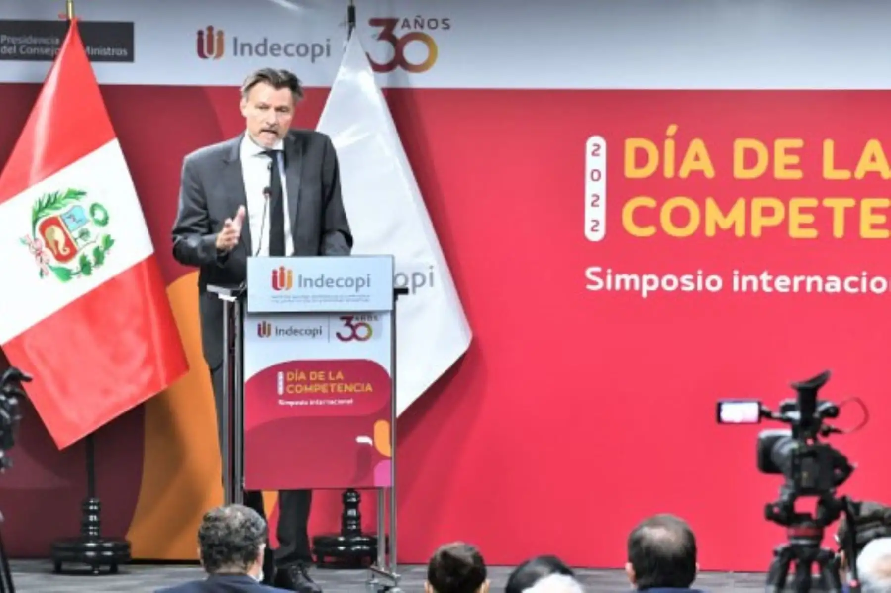 Actividades organizadas por el Indecopi con motivo del Día de la Competencia. Foto: ANDINA/Difusión