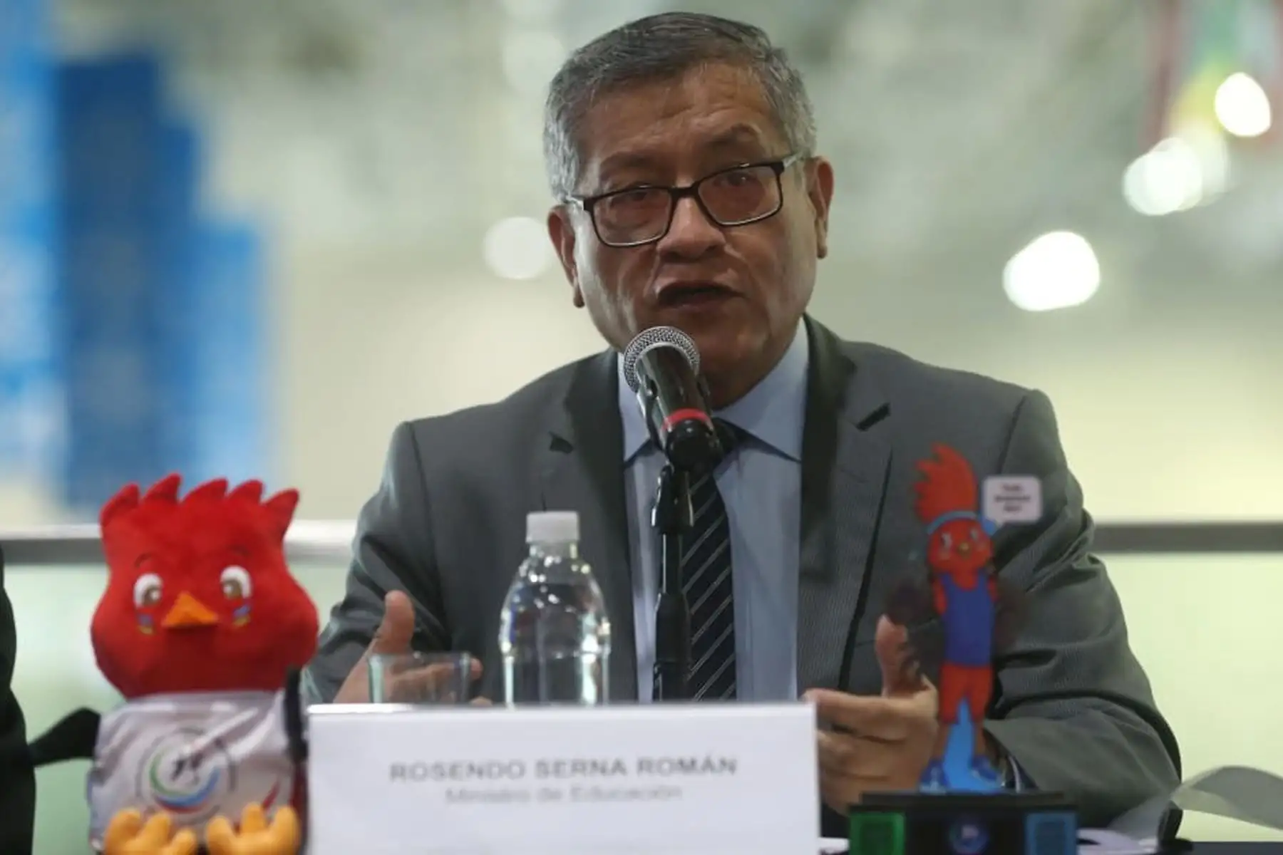 La próxima edición de los Juegos Escolares Deportivos y Paradeportivos (JEDPA) incluirá a estudiantes de nivel inicial con el fin de avanzar en la formación integral y la recuperación socioemocional de los integrantes de la comunidad educativa, anunció el ministro de Educación, Rosendo Serna.
Foto: Minedu