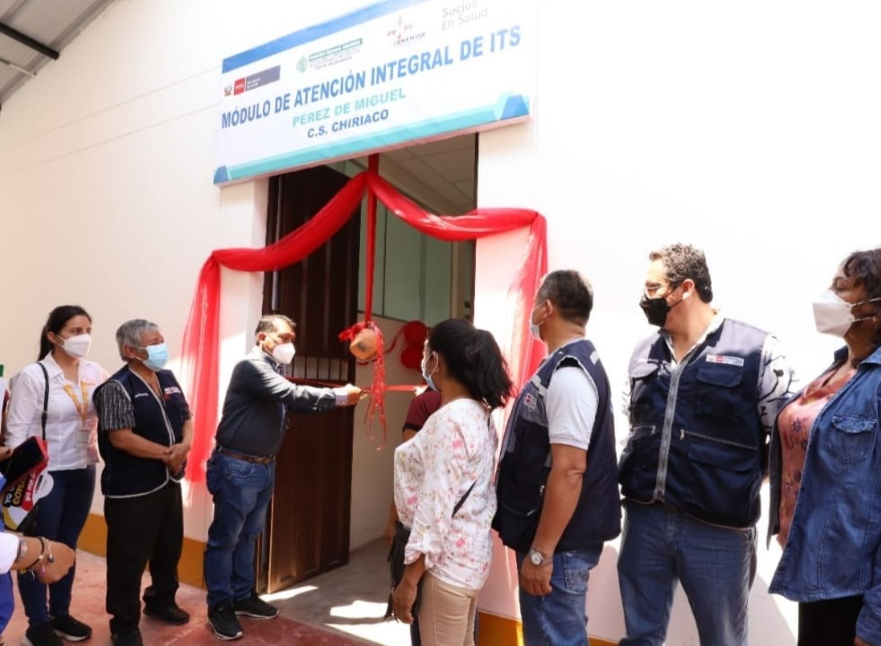 La Diresa Amazonas inauguró el Centro de Tratamiento Antirretroviral para atender a la población indígena con VIH del distrito de Chiriaco, provincia de Bagua. Foto: ANDINA/difusión.