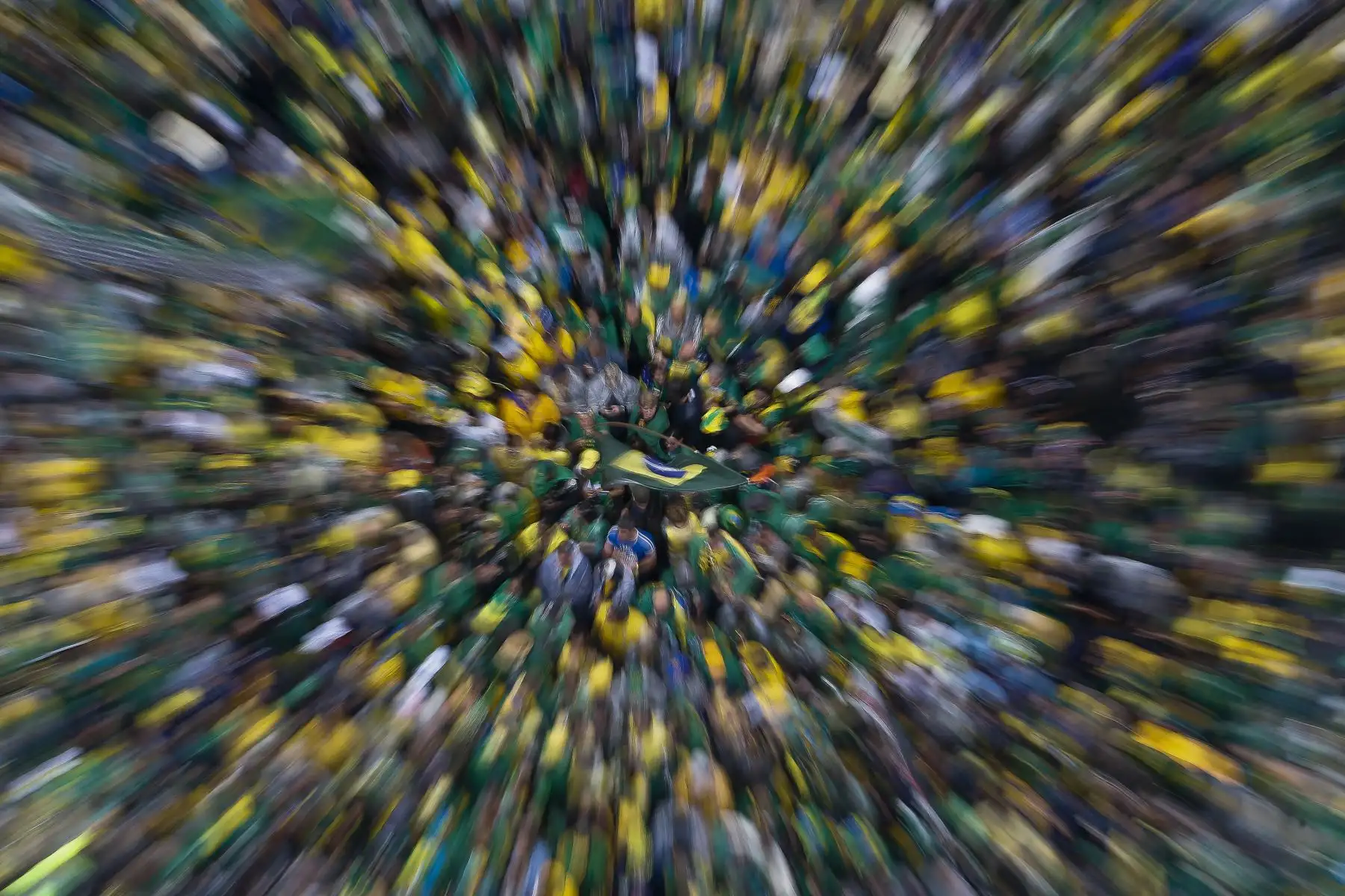 Los partidarios del presidente brasileño Jair Bolsonaro celebran el 200 aniversario de la independencia de Brasil, a lo largo de la Avenida Paulista en Sao Paulo, Brasil.