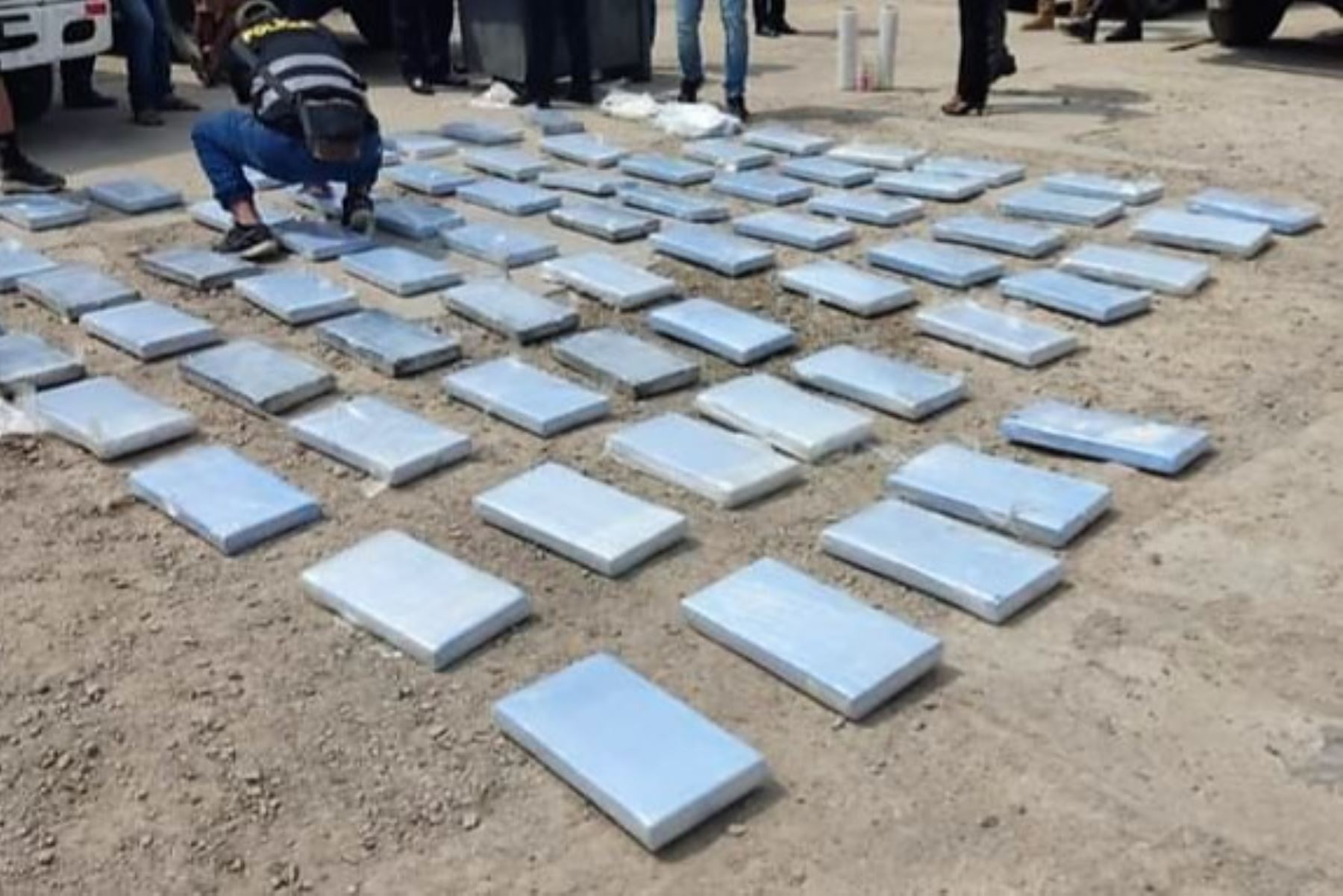 Intervención policial permitió la incautación de 320 kilos de droga en Lambayeque. Foto: ANDINA/Difusión