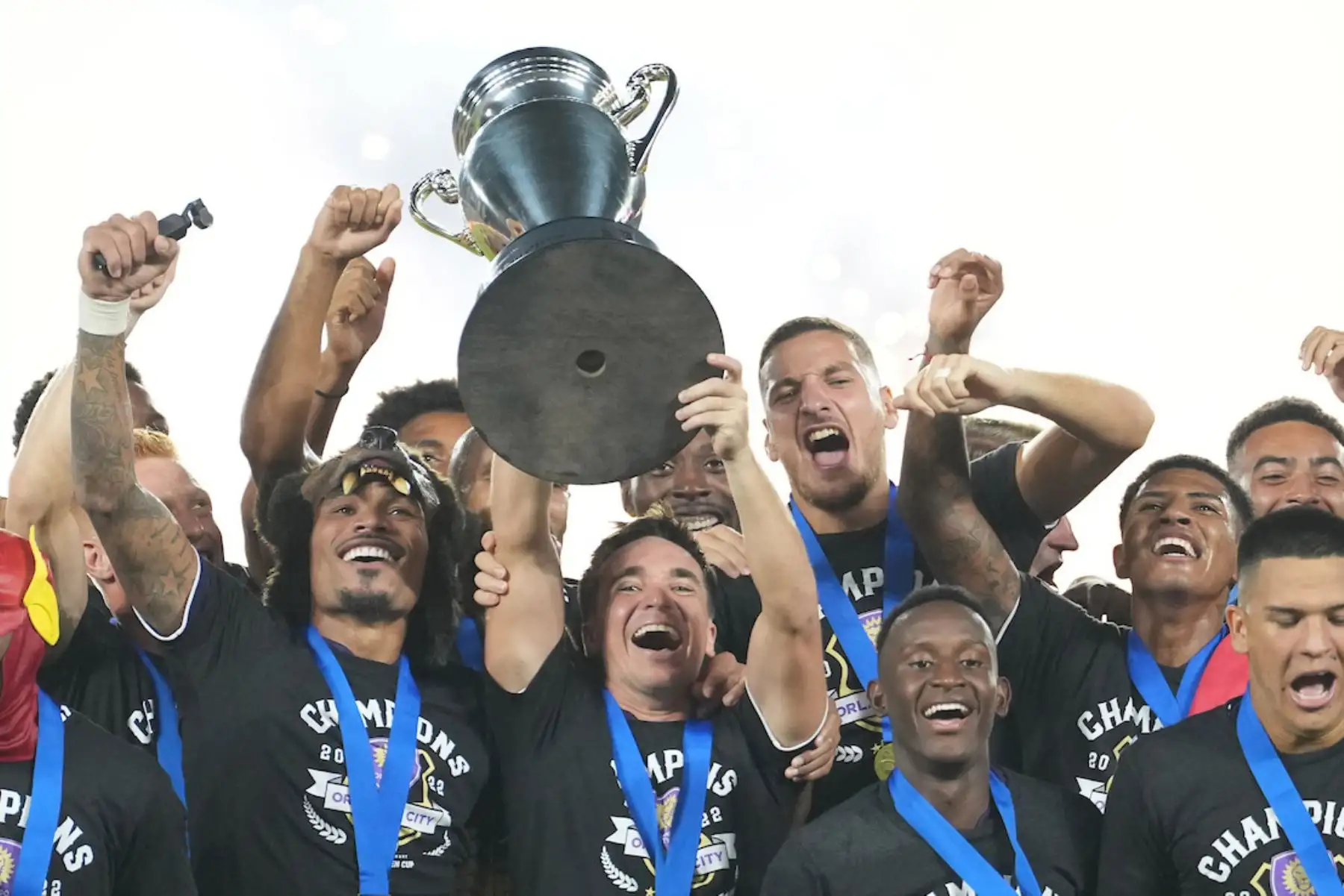 Wilder Cartagena también participó en triunfo en la gran final del US Open Cup. Foto: Twitter US Open Cup