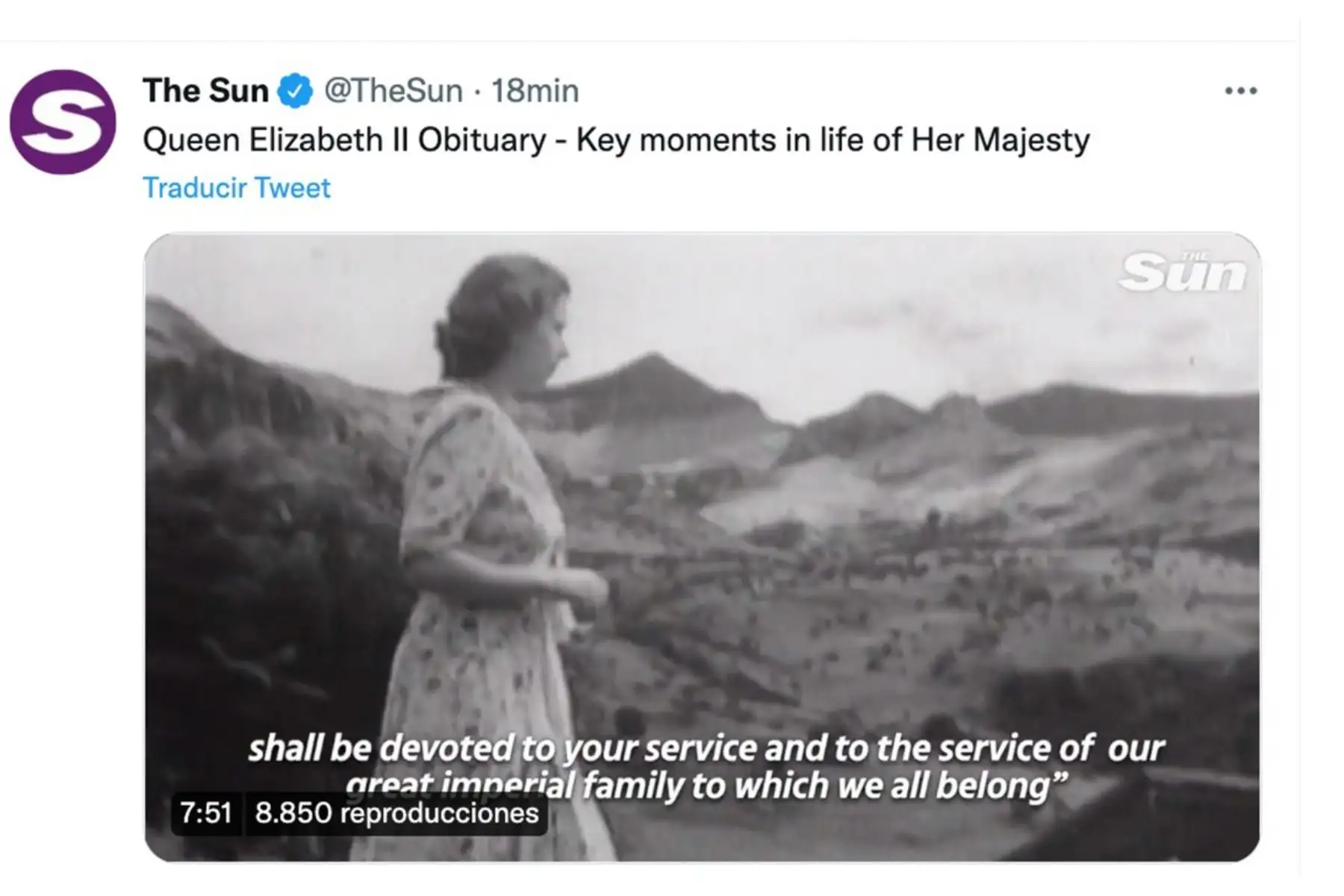 Falleció la reina Isabel II a los 96 años. The Sun