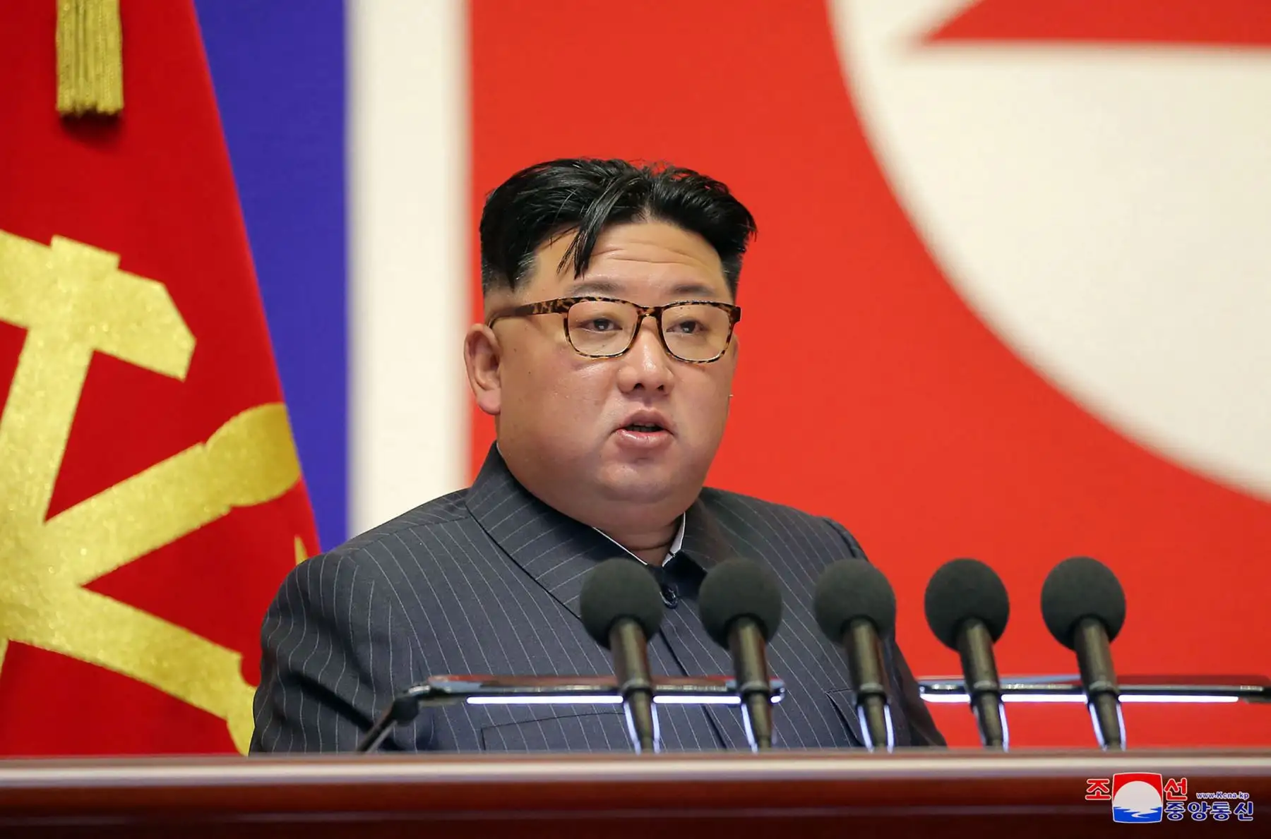 El líder norcoreano Kim Jong-un tendría planeado viajar a Rusia en setiembre para un encuentro con Vladimir Putin. Foto: AFP