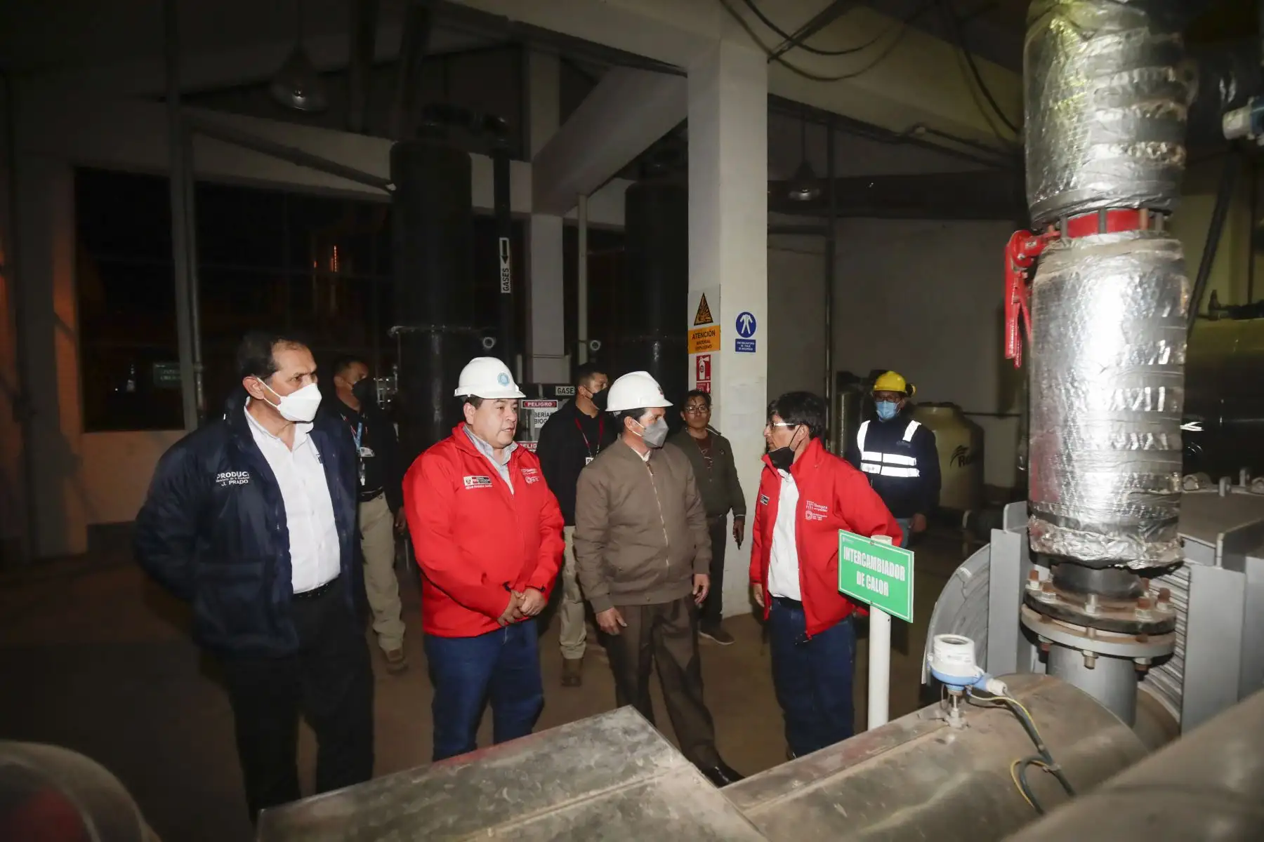 Presidente Pedro Castillo inspecciona planta de tratamiento de residuos sólidos en Cusco. Foto: ANDINA/Prensa Presidencia