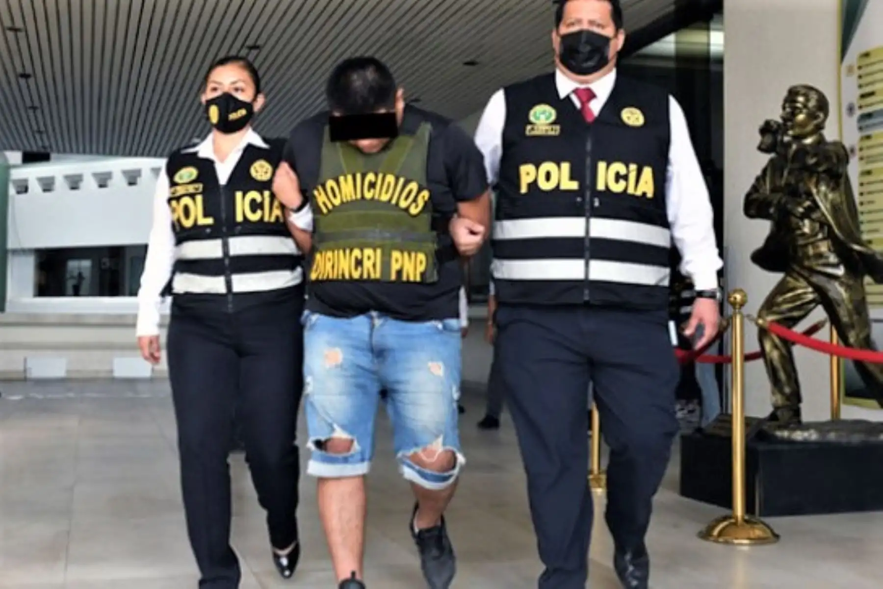 Ministerio del Interior presentó resultados de la lucha contra el crimen. Foto: Mininter/Difusión.